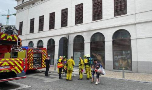 Incendie à l'Opéra Royal de Wallonie 