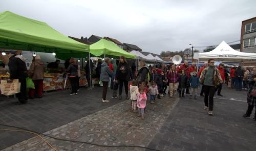 Vottem : reprise du marché hebdomadaire 