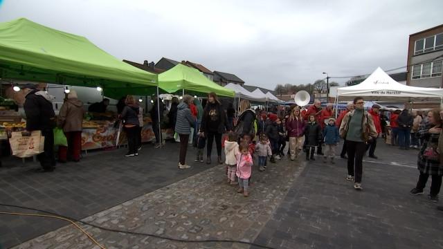 Vottem : reprise du marché hebdomadaire 