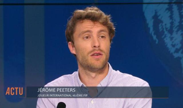 Jérôme Peeters, joueur international de Padel