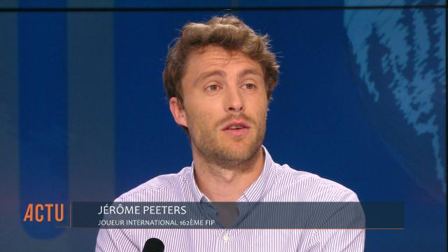 Jérôme Peeters, joueur international de Padel
