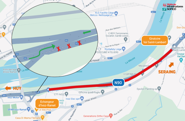 Neige : le chantier de rénovation des écrans antibruit d'Ivoz-Ramet reporté