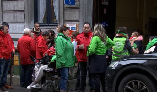 Nouvelle grève à l'AVJ de Liège: "Le consultant externe, dehors"