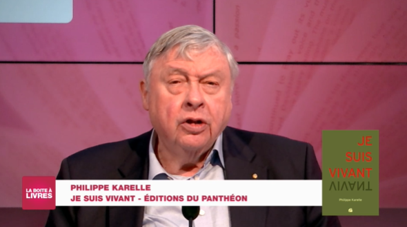 Boite à livres: Philippe Karelle, Je suis vivant (Editions du Panthéon)