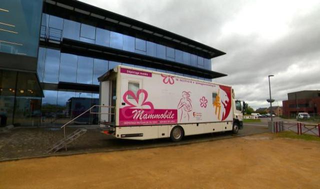 Le Mammobile redémarre dans notre région
