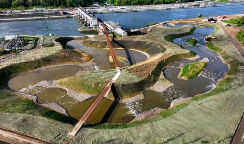 Ampsin : nouvelle passe à poisson inédite en Wallonie
