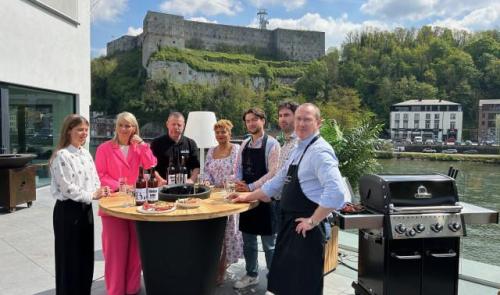 Les crevettes grillées à l'ail