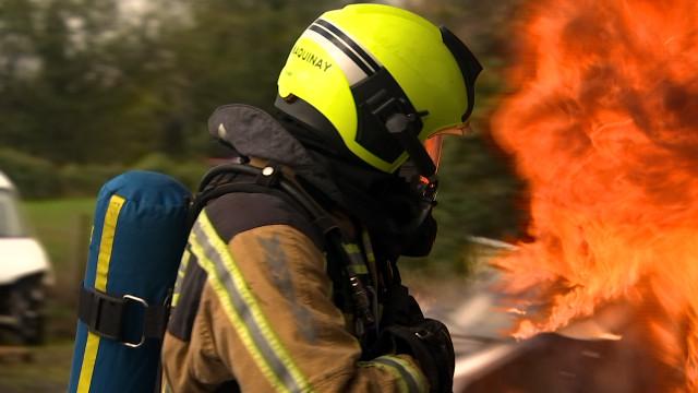 Une trentaine de pompiers mobilisés pour un important incendie à Wandre