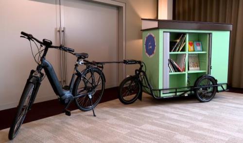 Le Vélo-Biblio sera bientôt sur nos routes ! 