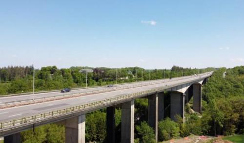 2 ans de travaux pour la réhabilitation du Viaduc de Huccorgne 