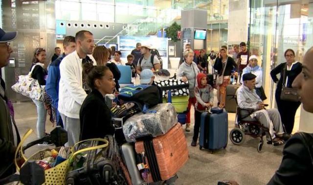 200 passagers luxembourgeois ont dÍ» dormir à Liège Airport