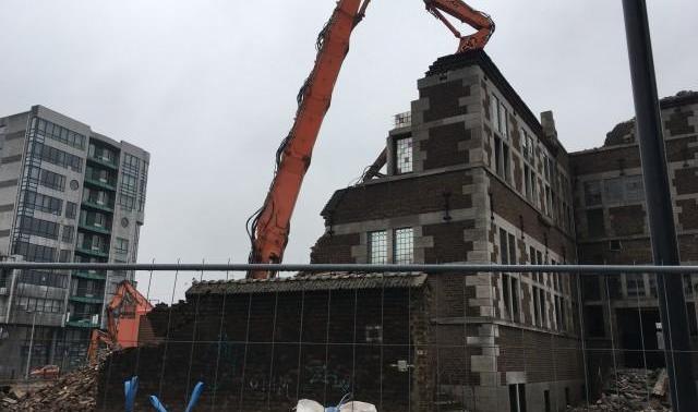 Maison Rigo : la démolition suit son cours
