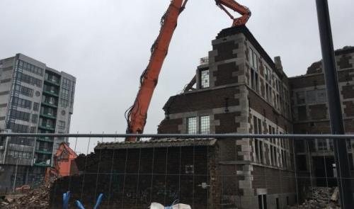 Maison Rigo : la démolition suit son cours