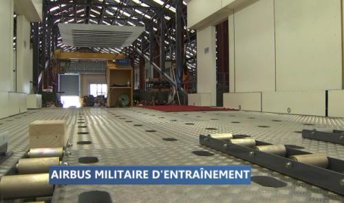 Airbus 400 M : maquette liégeoise d'entrainement 