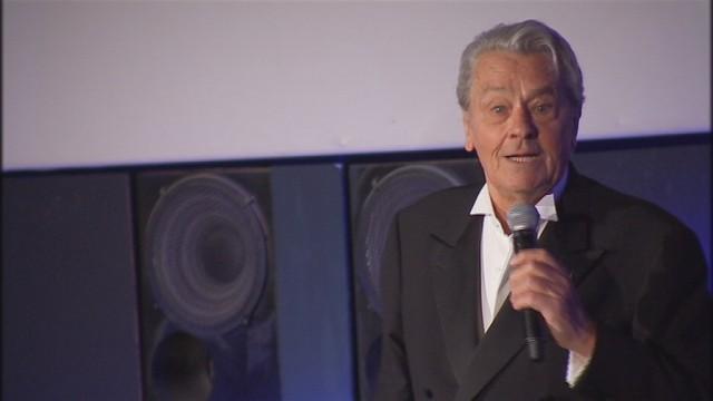 Alain Delon au Festival du Film Policier de Liège 