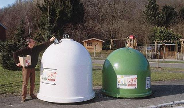 Aménagement des recyparcs : retrait des bulles à verre