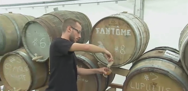 Anthisnes : de la bière vieillie en fÍ»ts de chêne 