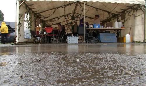 Awirs : le patro de Calsbourg les pieds dans l'eau 