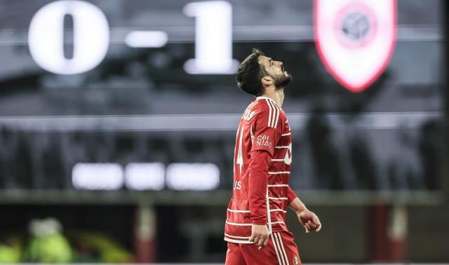 Battu par l'Antwerp, le Standard est au bord de la zone rouge