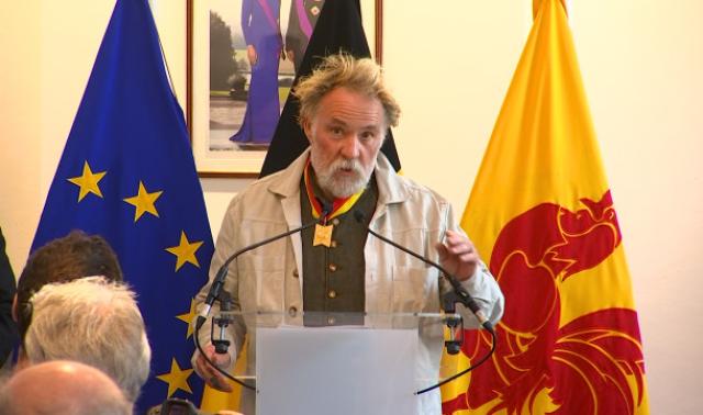 Bouli Lanners officiellement fait Commandeur du Mérite wallon