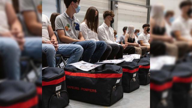 C’est la rentrée à l’école des Cadets-pompiers de la Province de Liège !