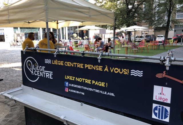 Canicule : la ville de Liège ajoute des points d'eau supplémentaires 