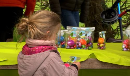 Ce lundi de Pâques, c'était la traditionnelle chasse aux œufs au Château de Jehay