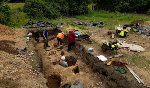 Ce week-end : visite du chantier archéologique de Chèvremont
