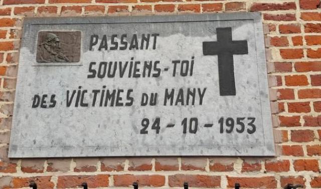 Célébration de la catastrophe minière du Many à Seraing