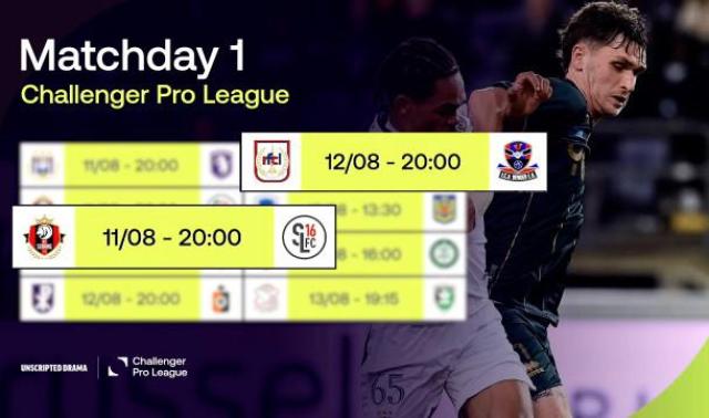Challenger Pro League : un derby liégeois pour lancer le championnat ! 