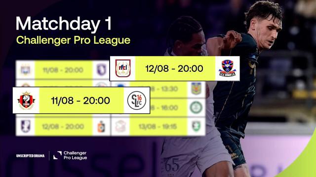Challenger Pro League : un derby liégeois pour lancer le championnat ! 