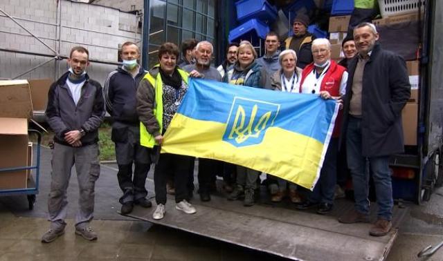 CHR Huy : départ d’un convoi solidaire pour l’Ukraine 