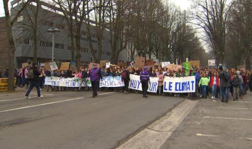 Climat : jusqu'à 5000 jeunes dans les rues de Huy ! 