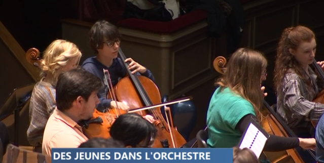 Concert de l'orchestre symphonique du Conservatoire Royal de Liège