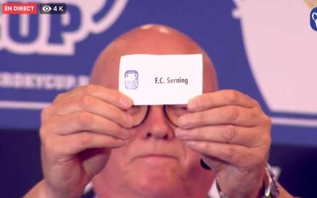 Coupe de Belgique : Seraing hérite d'une équipe de D1 ! 
