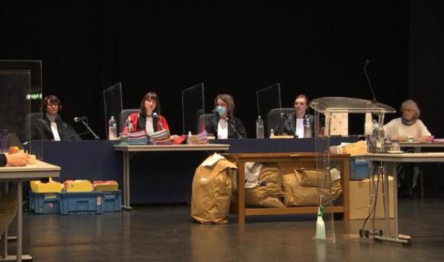 Cour d'assises délocalisée au Palais des Congrès