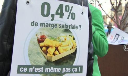 CSC : « 0,4% de marge salariale ? C’est des peanuts ! »