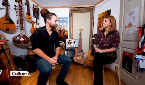 CultureL avec le compositeur Simon Fransquet, le Fabrice Mukuna Band et l'expo "Naviguer à vue"