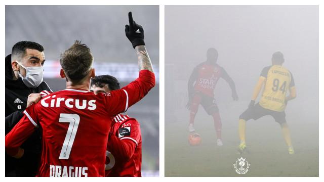 D1A : éclaircie pour le Standard, brouillard à Seraing