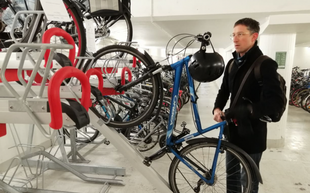 De nouvelles places de parking vélo à la gare des Guillemins