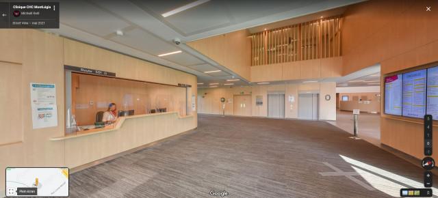 Déambulez dans le CHC MontLégia grâce à Google Street View