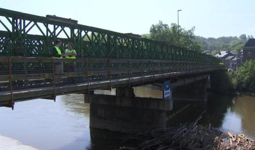Futur pont de Tilff : c'est parti ! 