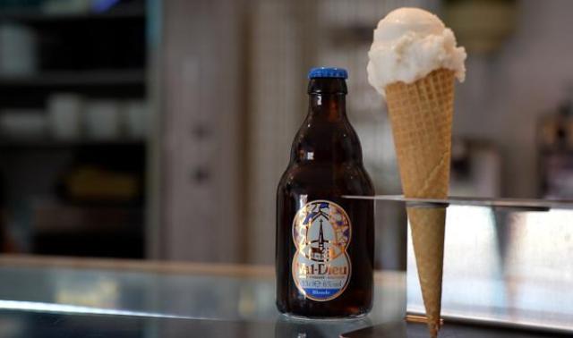 Découverte : un sorbet au goût de la bière Val-Dieu