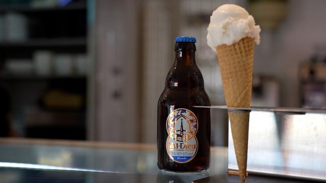 Découverte : un sorbet au goût de la bière Val-Dieu