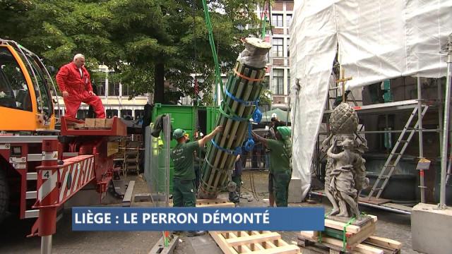 Démontage du Perron pour travaux de rénovation