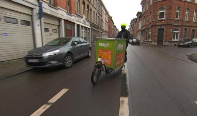 Des chocolats Galler livrés à vélo