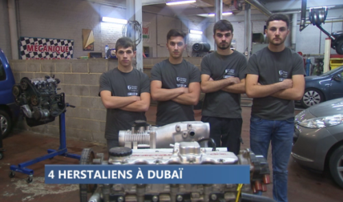 Des étudiants en mécanique automobile aux 24h de DubaÍ¯