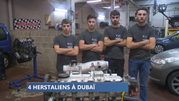 Des étudiants en mécanique automobile aux 24h de DubaÍ¯