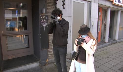 Des jeunes photographient le quotidien du COVID à Aywaille