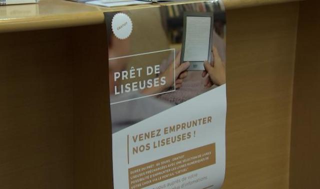 Des liseuses en prêt pour les lecteurs de la Ville de Liège